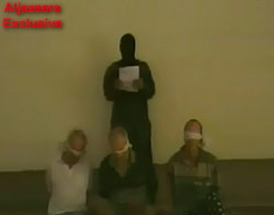 Deux Américains et un Britannique ont été enlevés le 16 septembre par un groupe qui serait Tawhid wa'l Jihad.