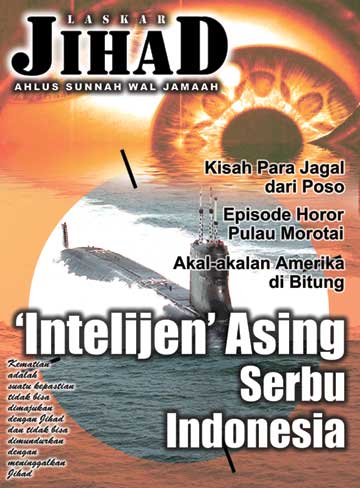 Numéro d'octobre 2002 du magazine du Laskar Jihad.